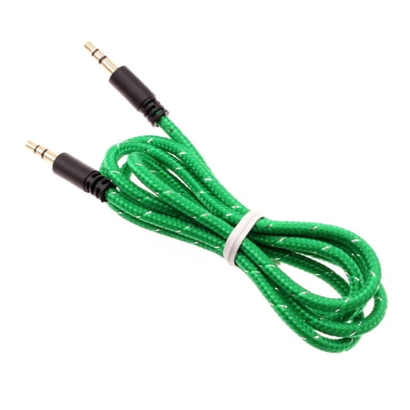 3.5mm Aux Cable Adapter Car Stereo Aux-in Audio Cord Speaker Jack Wire B5X for Kyocera DuraForce Ultra 5G Pro 2 - Lenovo Tab M10 Plus 10.3 - LG K22 Q70 K51 K40 K8X Velvet V60 ThinQ 5G