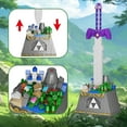 thumbnail image 5 of Breath of the Wild Master Sword & Link Action Figures Building Blocks Set Micro Hyrule Model Toys Game Fans Children Gifts, 5 of 6