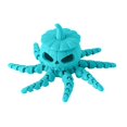 thumbnail image 4 of Caja de almacenamiento decorativa con impresión 3D única con forma de pulpo y calabaza para Halloween, 4 of 6
