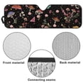 thumbnail image 6 of Uorisanigo Foldable Windshield Sun Shade Compatible with 2007-2024 Wrangler Rubicon Sahara TJ JK JKU 2 & 4 Door Car Sun Shade Keep Car Interior Cooler, Aesthetic Plant Botanical Mushroom, 6 of 7