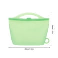 thumbnail image 2 of HLONK Sac de Rangement Sacs Vapeur pour Fours à Micro-Ondes Vert Clair, 2 of 8