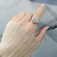 thumbnail image 4 of Womens Adjustable Copper Ring With Inlaid Zircon Rudder Design Open Band Elegant Everyday Jewelry Gift For Daily Wear, 4 of 4