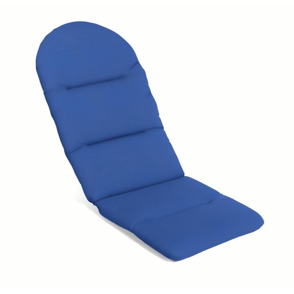Casual Cushion Outdoor Adirondack Chair Cushion, Sunbrella Fade & Water Resistant for Adirondack Lawn & Patio Chairs, 20.5"W x 18"D, 2" thick; Back 20.5"W x 31"H, 2" thick, Canvas True Blue