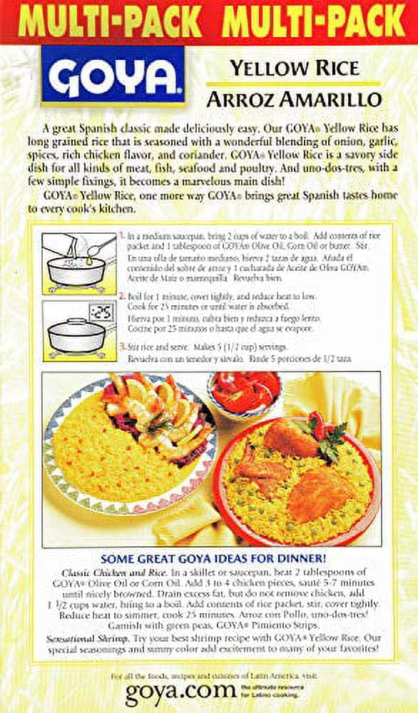 Goya Yellow Rice, Spanish Style, 21 Oz