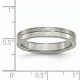 thumbnail image 6 of Titanium 4mm Brushed Polished Band, 6 of 11