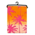 thumbnail image 3 of Mainstays Beach Collection Pink Palm Cotton-Blend Beach Towel, 3 of 5