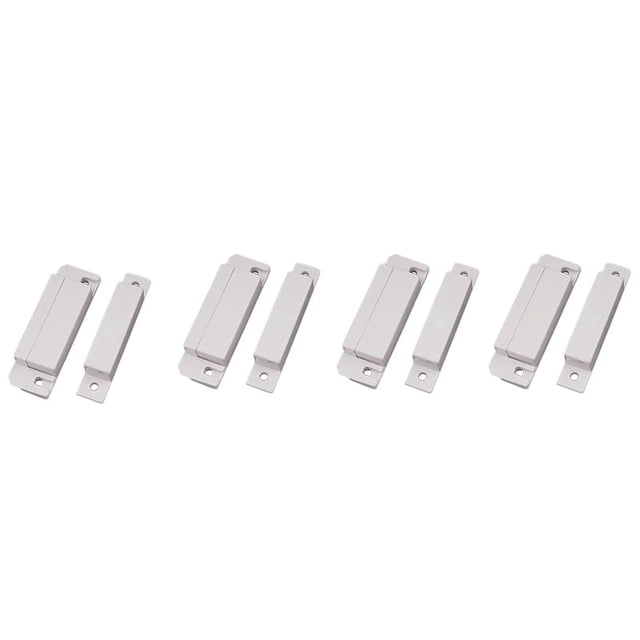 4X Sensor Magnetico Interruptor de Alarma para Puerta Ventana de Casa
