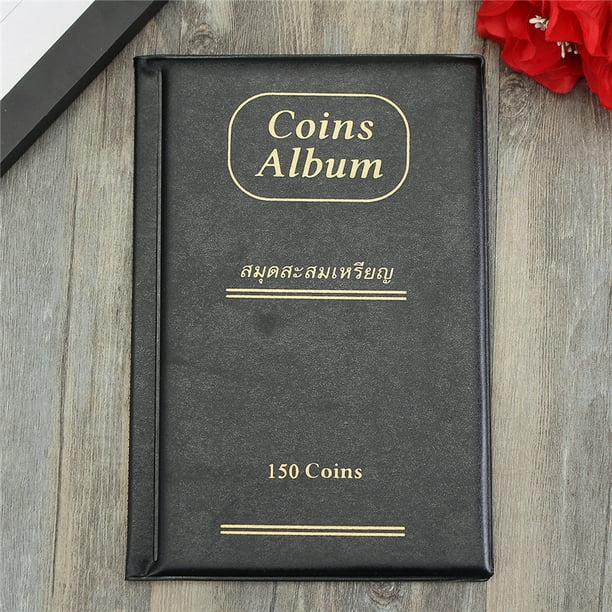 StonewayCoin Collection Album 150 Pockets Coin Holder Book Coin