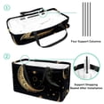 thumbnail image 4 of New Moon Symbol Foldable Reusable Oxford Cloth Laundry Basket - Large Capacity Shopping Basket, Laundry Bag, Toy Basket, 4 of 7