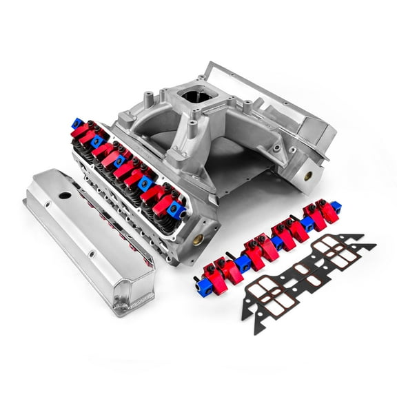 Speedmaster PCE435.1063 Compatible with Mopar and Compatible with Chrysler BB 440 Hyd FT Cylinder Head Top End Engine Combo Kit