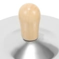thumbnail image 4 of SEWACC 2 Pcs Cymbales de Percussion Instruments de Musique Argent Fer Rond, 4 of 7