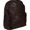 thumbnail image 2 of Scully Western Backpack Adult Zip Padded Pocket Leather Chocolate 926-44, 2 of 4