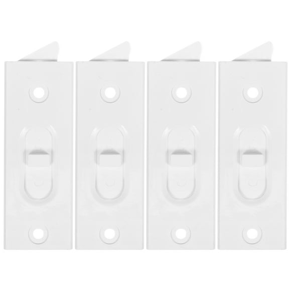 2 Pair Window Latch Locks Window Tilt Latch Replacement Part Plastic Window Parts Hardware for Vertical Horizontal Sliding Windows