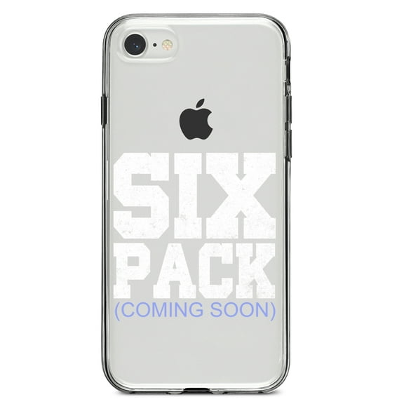 DistinctInk Clear Shockproof Hybrid Case for iPhone 7 8 SE (2020 Model) 4.7" Screen TPU Bumper Acrylic Back Tempered Glass Screen Protector - Six Pack (Coming Soon)