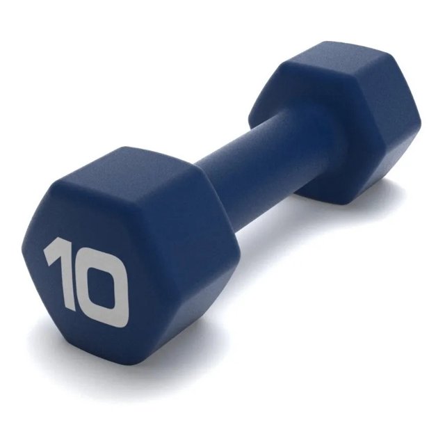 Pesas Mancuernas Bodyfit BF-NEO10LB 1 Pza 10lbs 4.54kg Neopreno