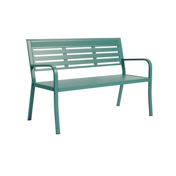 Banca para exterior Torino Estilo Industrial Color Verde eucalipto GAIA Torino