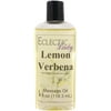 Lemon Verbena Massage Oil by Eclectic Lady, 4 oz, Sweet Almond Oil and Jojoba Oil