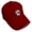 Burgundy, variant on Custom Baseball Cap Aces B Embroidery Poker Acrylic Dad Hats for Men & Women Black Design Only