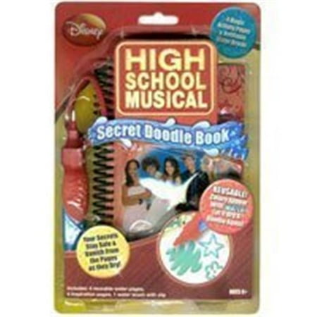 High School Musical Secret Doodle Book Walmart Com