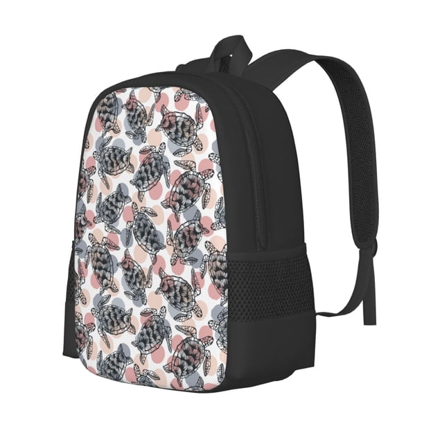 Fotbe Turtle Mochila para Hombre y Mujer - Tela Oxford 600D Resistente - Mochila Impermeable de Gran Capacidad para Escuela, Viajes y Senderismo