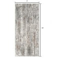 thumbnail image 2 of 2â€™ x 15â€™ Gray Abstract Pattern Runner Rug, 2 of 8