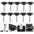 thumbnail image 1 of FESTFENDS 10Pcs Ergonomic T-shaped Clamping Knobs Screw Handles for Precision Saws Fences and Lathe Machine, 1 of 7