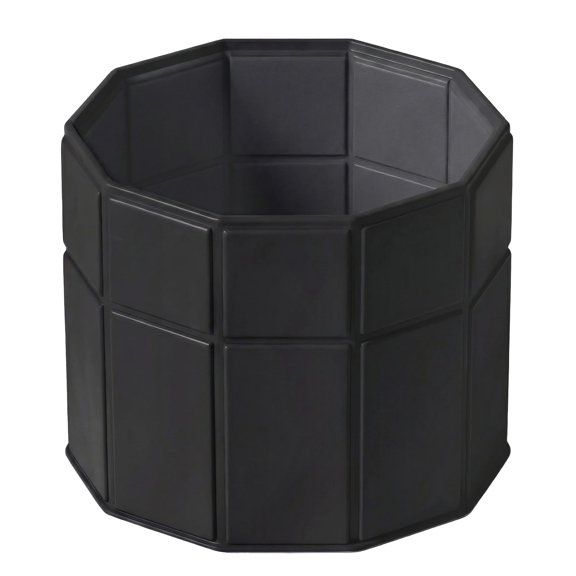 JieC Folding Bathtub Portable Adult Spa Bath Tub Soaking Tub Hot Ice Bathtub Kids Pool,Black