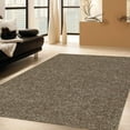 thumbnail image 4 of Bright House Solid Color Area Rugs Brown - 12'x18', 4 of 5