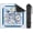 U0003886431.5"x31.5", variant on Personalized American Mahjong Mat, 31.5''x31.5''Monogram Blue Tropical