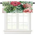 thumbnail image 3 of Tropical Plants Flowers Curtains For Living Room Bedroom Window Treatment Home Decoration Drapes Kitchen Curtain, 3 of 7