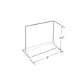 thumbnail image 5 of Horizontal Top Load Acrylic Sign Holder (6"w x 5.5"high), 5 of 6