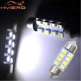 thumbnail image 4 of piezas de luz LED T10 para coche 3528 1210 blanca 8SMD bombilla interior abovedada 31 mm 39 mm 41 mm maletero DC 12 V equipo de lectura indicador de señal, 4 of 5