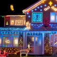 thumbnail image 4 of Morttic 1 Pack 50 LED 16FT Christmas Lights,  Battery Operated Fairy Lights Outdoor, Waterproof Mini String Tree Lights with 8 Modes, Decorations for Indoor Patio Garden Party Xmas Decor, Warm White, 4 of 7