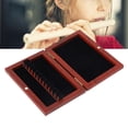 thumbnail image 4 of Oboe Reed Case Redwood Reed Storage Box Large Capacity Woodwind Reed Holder With Simple Buckles For Professional Musicians, 4 of 8