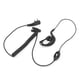 thumbnail image 5 of Auricular Walkie Talkie Auricular PTT Micrófono incorporado con funda para tapones para los oídos para Baofeng (negro), 5 of 10