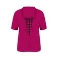 thumbnail image 4 of BRGZLK Womens Short Sleeve Shirts Summer Tops Trendy Blouses Casual T Shirts Beach Vacation Clothes, 4 of 5