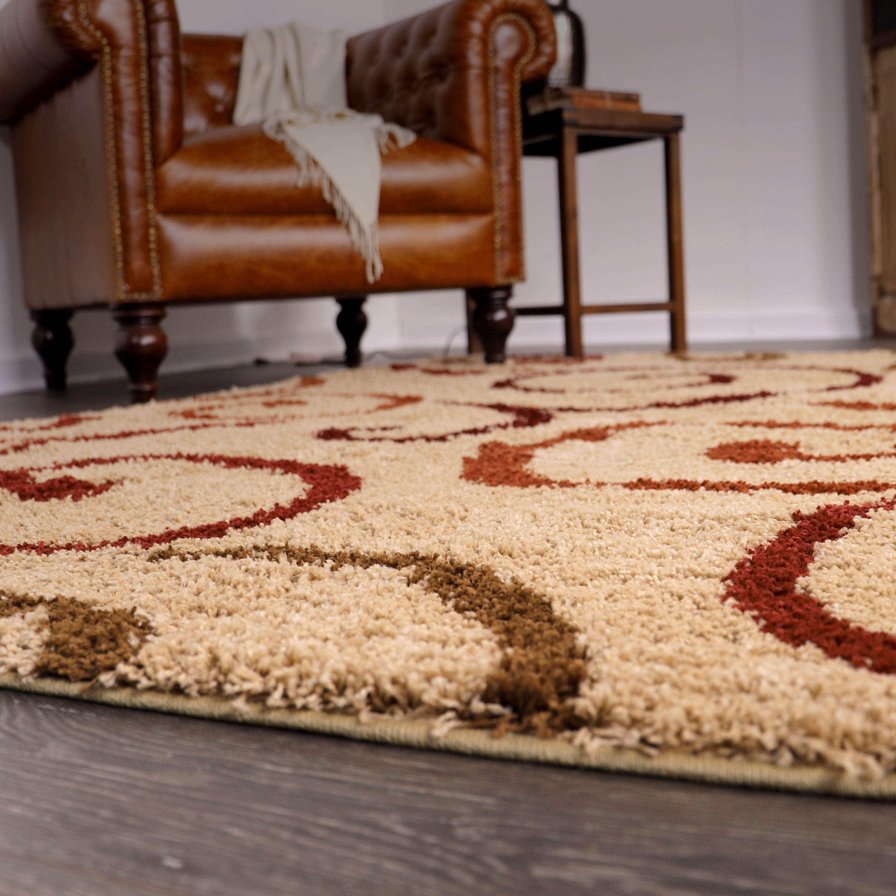 soft shag rug