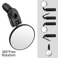 thumbnail image 4 of WEST BIKING Bike Mirrors 360 Rotation Adjustable Bar End Bike Handlebar Rearview Mirror, 1 Pair, 4 of 6