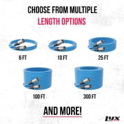 LyxPro 300 Feet Shielded Cat6 Cable, RJ45 Ethercon Cable - Male to Male - Blue