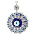 thumbnail image 1 of Amuleto de cristal turco Nikou Colgante de pared Ojo turco Protección de la suerte, 1 of 13