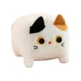 thumbnail image 2 of Anime Style Cute Square Cat Plush Toy Stuffed Animal Doll Gift for Kids Girls Boys (40cm), 2 of 6