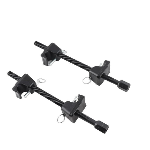 Outil de Compresseur à Ressort à Bobine 2 Pcs avec Boîte en Plastique Universelle Robuste Assemblage de Compresseur de Vérin Macpherson Accessoires de Réparation pour Automobile