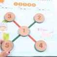 thumbnail image 4 of Gwong Juguete Niños Educativo Digital Aventura Juego Juego Jigsaw Paper Card Math Toy Gwong 30007200, 4 of 7