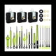 thumbnail image 1 of 3 Piezas de Mecanismo de Movimiento de Reloj de Cuarzo con 6 Tipos de Manecillas de Reloj Luminosas, Accesorios de Reloj para ReparacióN de Relojes, 1 of 1