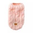 thumbnail image 1 of Fleece Pullover Pet Clothes Cute Wavy Double-sided Puppy Kitten Coats Sweater for Small Medium Dogs Cats Warm Winter Outfit ShopWise Round, 1 of 12