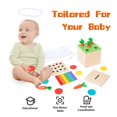 thumbnail image 3 of Montessori Toys YunHe XinQiao durante 1 a 3 años con cosecha de zanahorias, 3 of 6