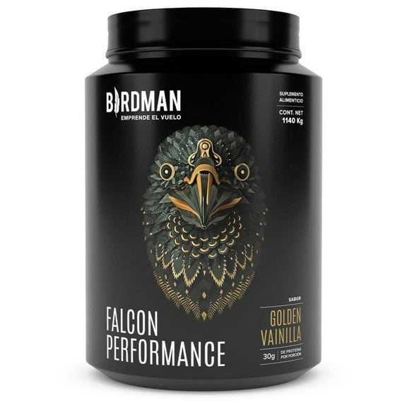 Proteína Falcon Performance Golden Vainilla Birdman 1.140 Kg Ysi Súper Saludable