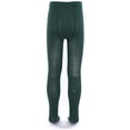 thumbnail image 5 of TiaoBug Baby Girls Tights Thick Leggings Cotton Stockings Pantyhose Warm Pants Knee High Sock Blackish Green 8-11, 5 of 7
