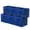 Royal Blue, variant on odorsTT 6 Pack Collapsible Cube Storage Bins, Fabric Storage Cubes Basket Organizer Bins with Handles for Closet(10.5" X 10.5") - Red