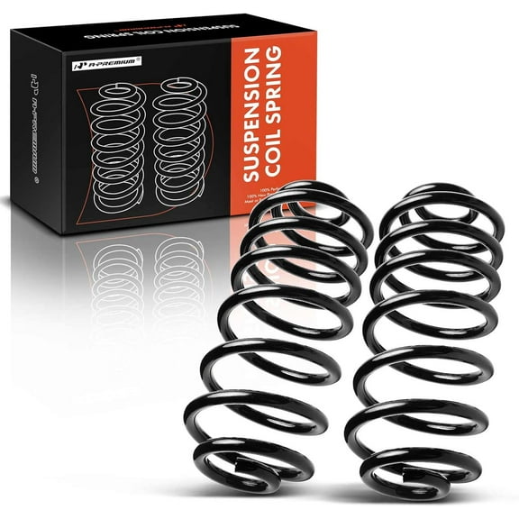 A-Premium 2Pcs Rear Coil Spring Set Compatible with Chevrolet Impala, Caprice & Buick Riviera, LeSabre, Electra & Pontiac Bonneville
